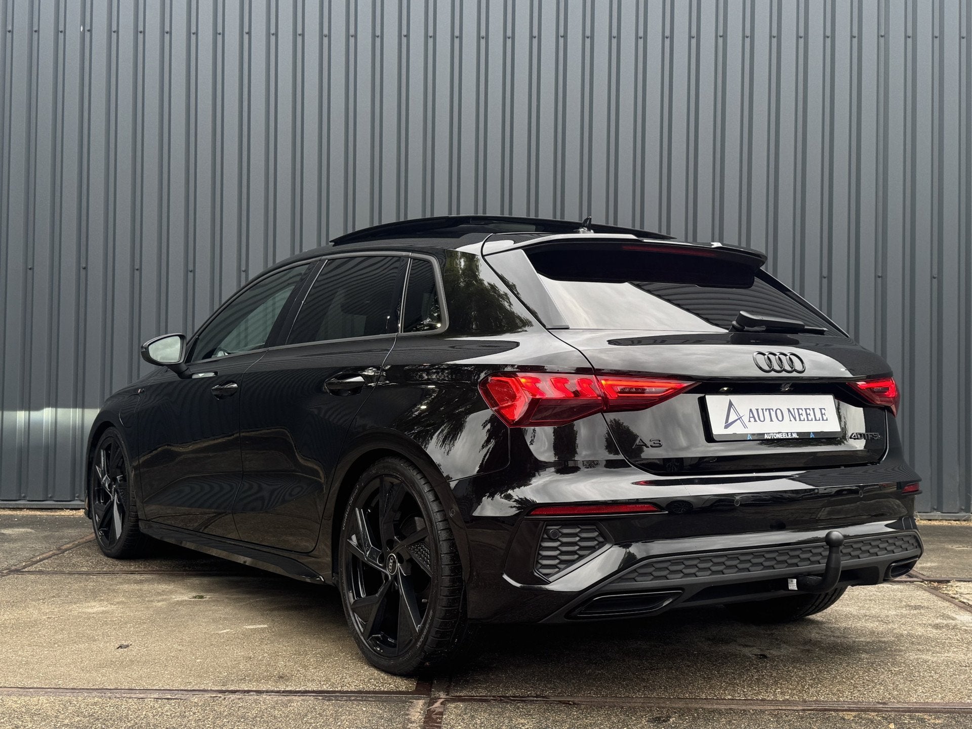 Audi A3 Sportback 40 TFSI e S-Line Memory, PANO, RS, Dealer onderhouden, Gebruikt, 4 cilinders, Zwart