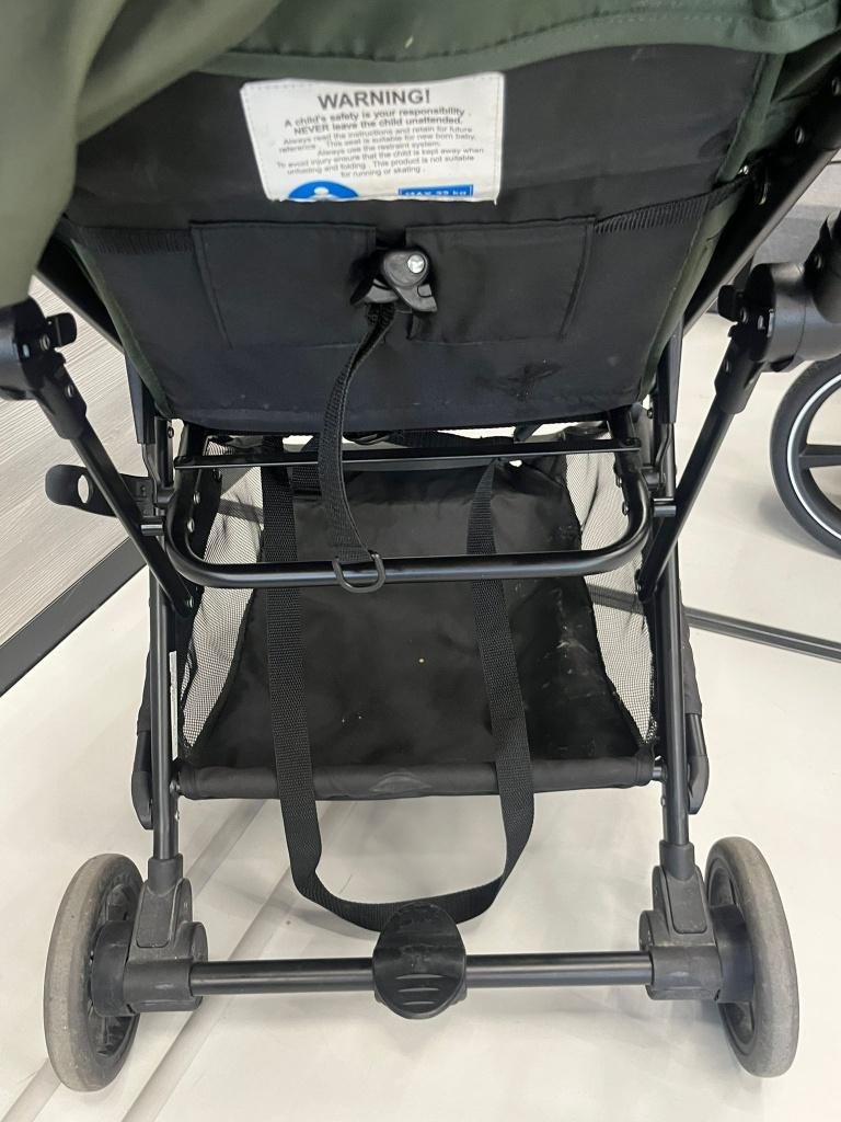 Deryan Luxe Easy Lichtgewicht Buggy - Green, Ophalen of Verzenden, Gebruikt, Verstelbare rugleuning