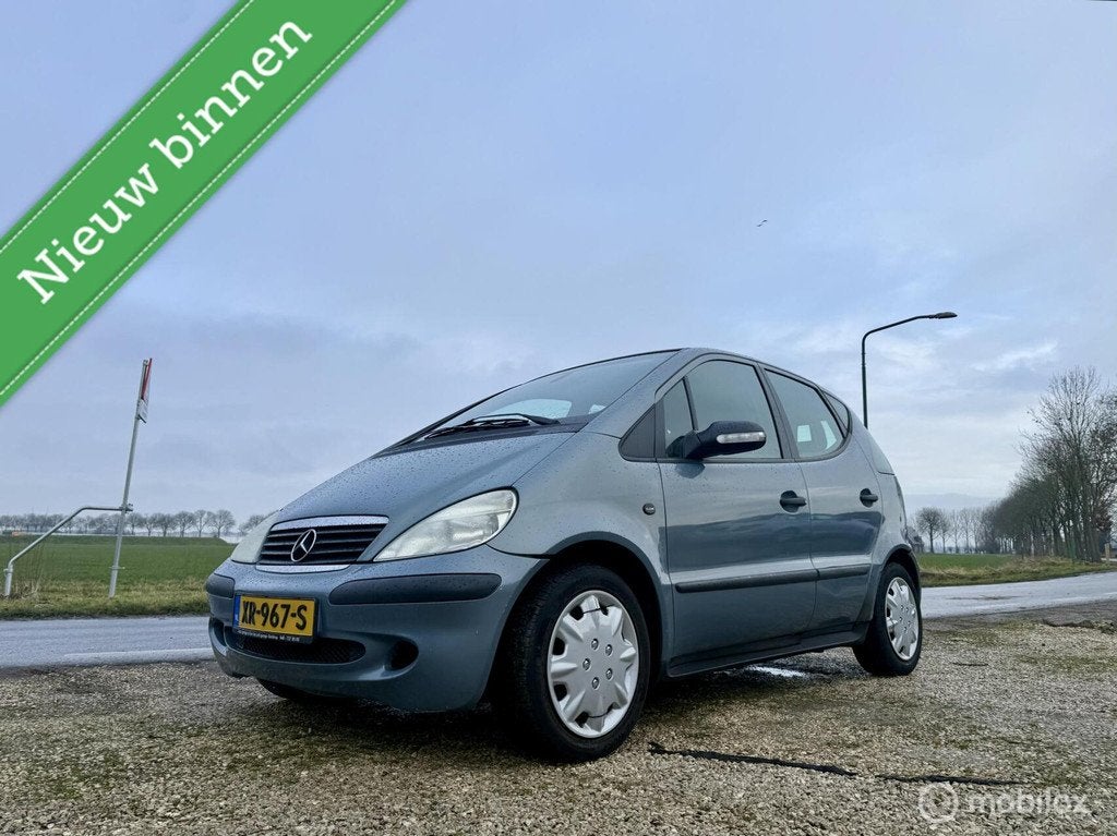 Mercedes A-klasse 160 Classic Fun, BJ 2004, Airco, APK, Auto's, Mercedes-Benz, Voorwielaandrijving, 4 cilinders, 400 kg, 102 pk