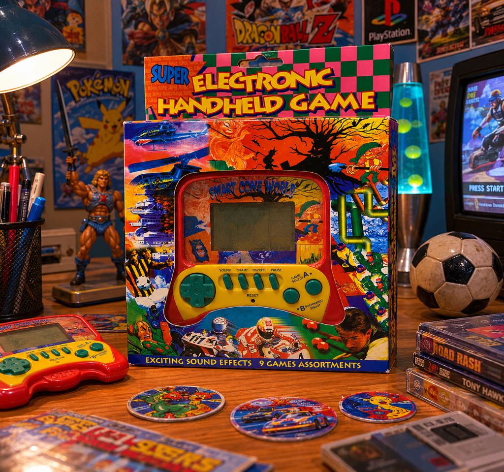 Electronic Handheld Game LCD - Smart Cone World - Tested, Ophalen of Verzenden, Zo goed als nieuw