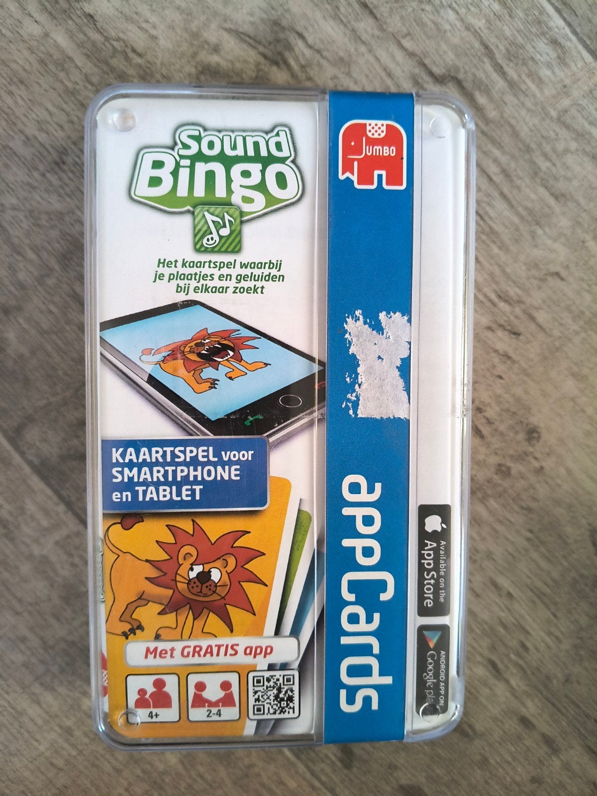 Jumbo Sound Bingo AppCards Kaartspel, Een of twee spelers, Ophalen of Verzenden, Zo goed als nieuw, Jumbo