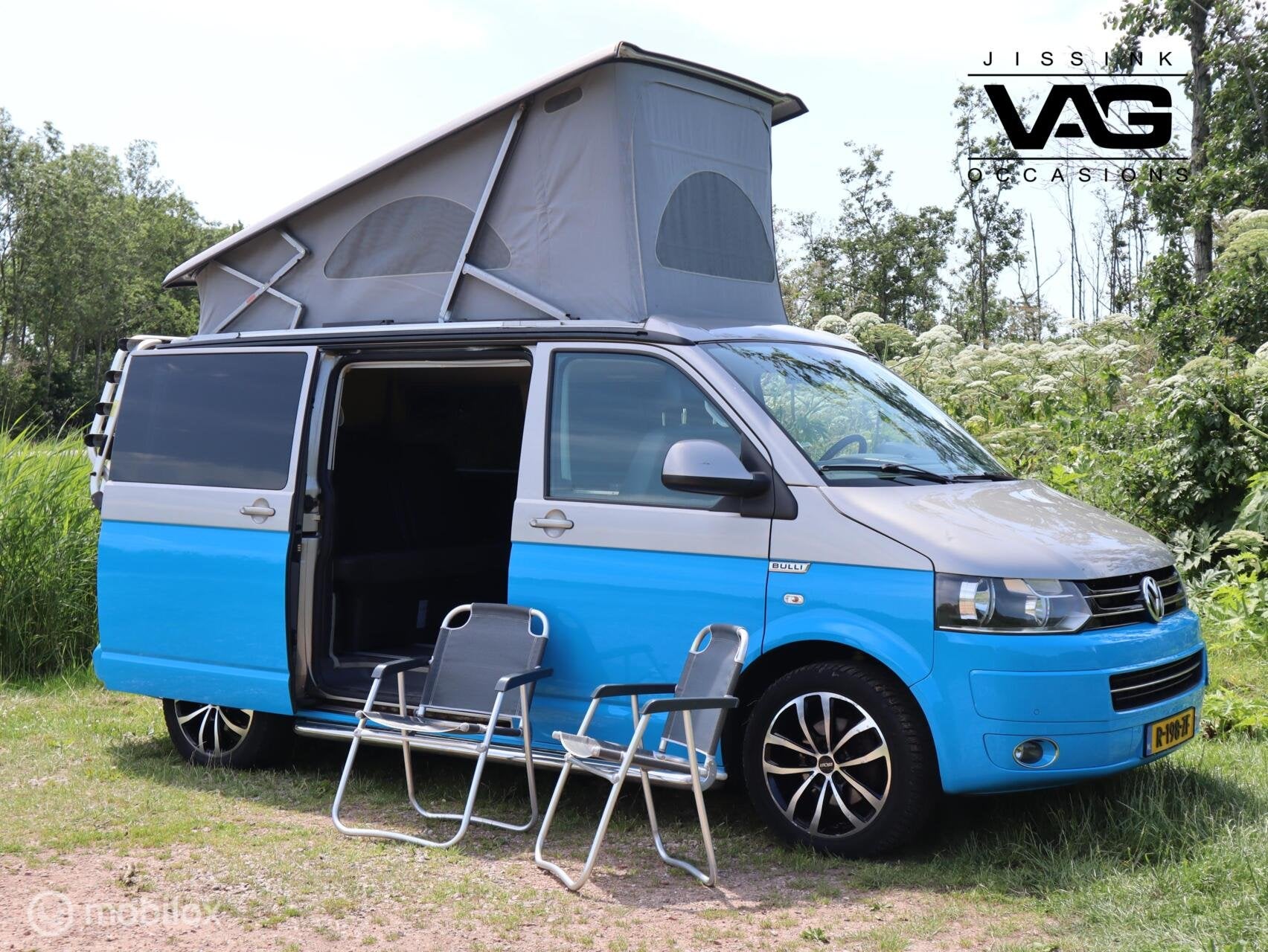 Volkswagen Transporter T5 GP Camper Hefdak Offgrid Victron, Buscamper of Camperbus, Volkswagen, Bedrijf, Airconditioning