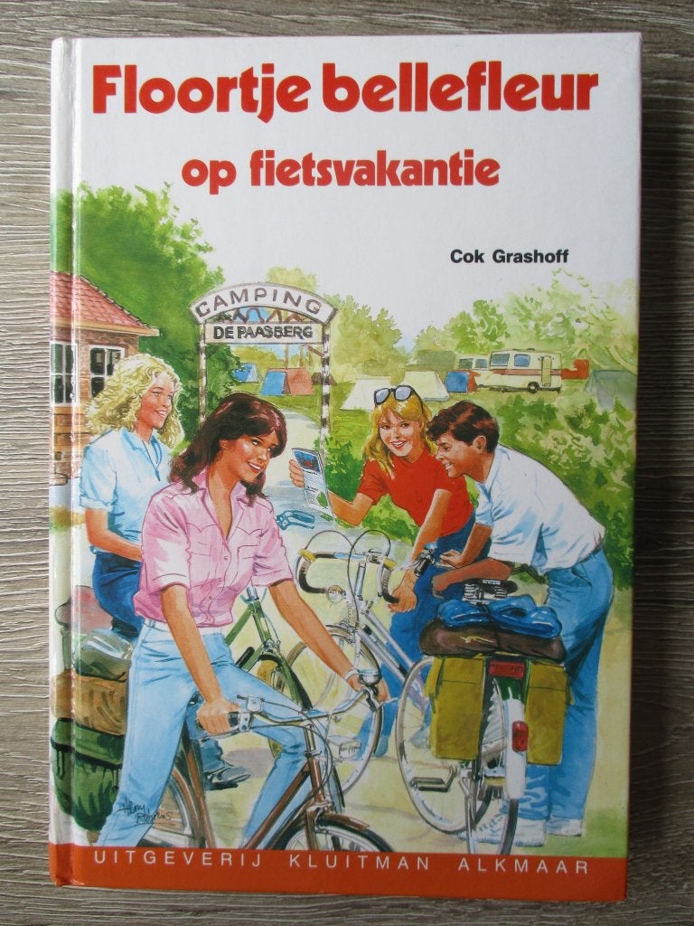 Floortje bellefleur op fietsvakantie - Cok Grashoff, Boeken, Ophalen of Verzenden, Gelezen, Fictie algemeen