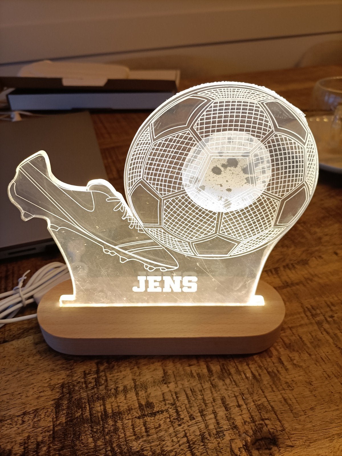 voetbal lamp nieuw, Ophalen of Verzenden, Nieuw, Lamp