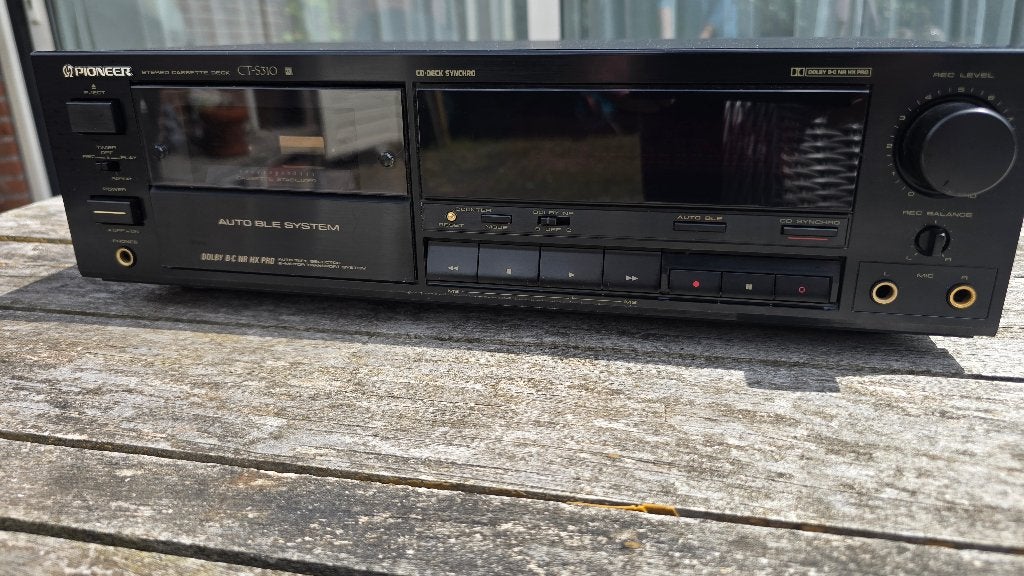 Pioneer cassettedeck CT-S310, Audio, Tv en Foto, Cassettedecks, Ophalen of Verzenden, Enkel, Overige merken