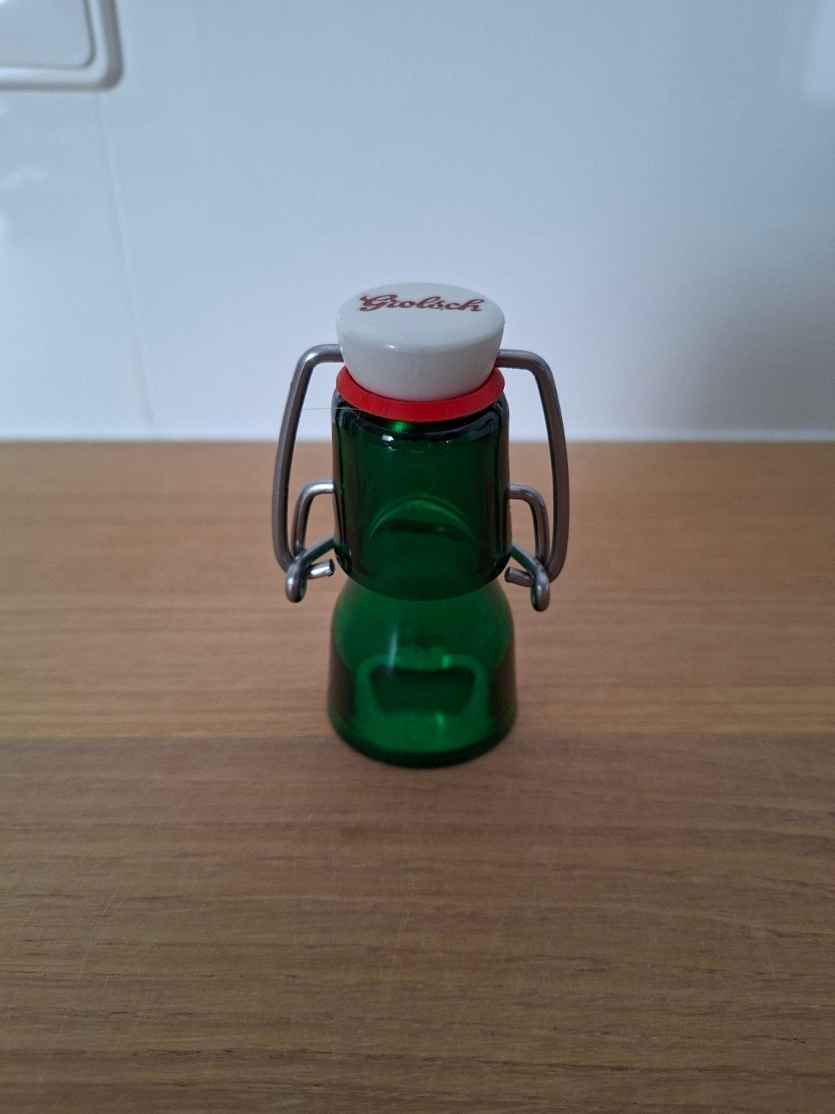 Merk Grolsch bier opener beugelfles bieropener flesopener, Ophalen of Verzenden, Gebruikt, Overige typen, Grolsch