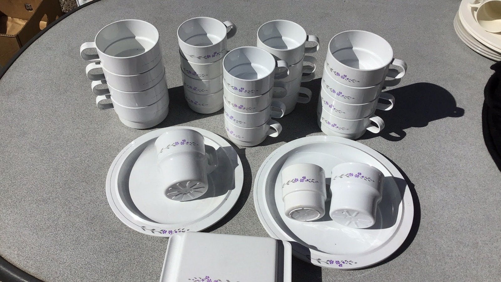 Camping Servies Mepal - Vintage, Ophalen of Verzenden, Gebruikt