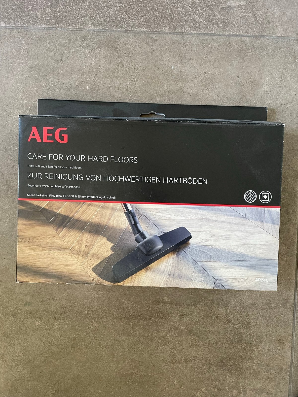 AEG Stofzuiger Hulpstukken: Parketborstel & Dierenhaar Monds, Witgoed en Apparatuur, Overige typen, Nieuw, Ophalen of Verzenden