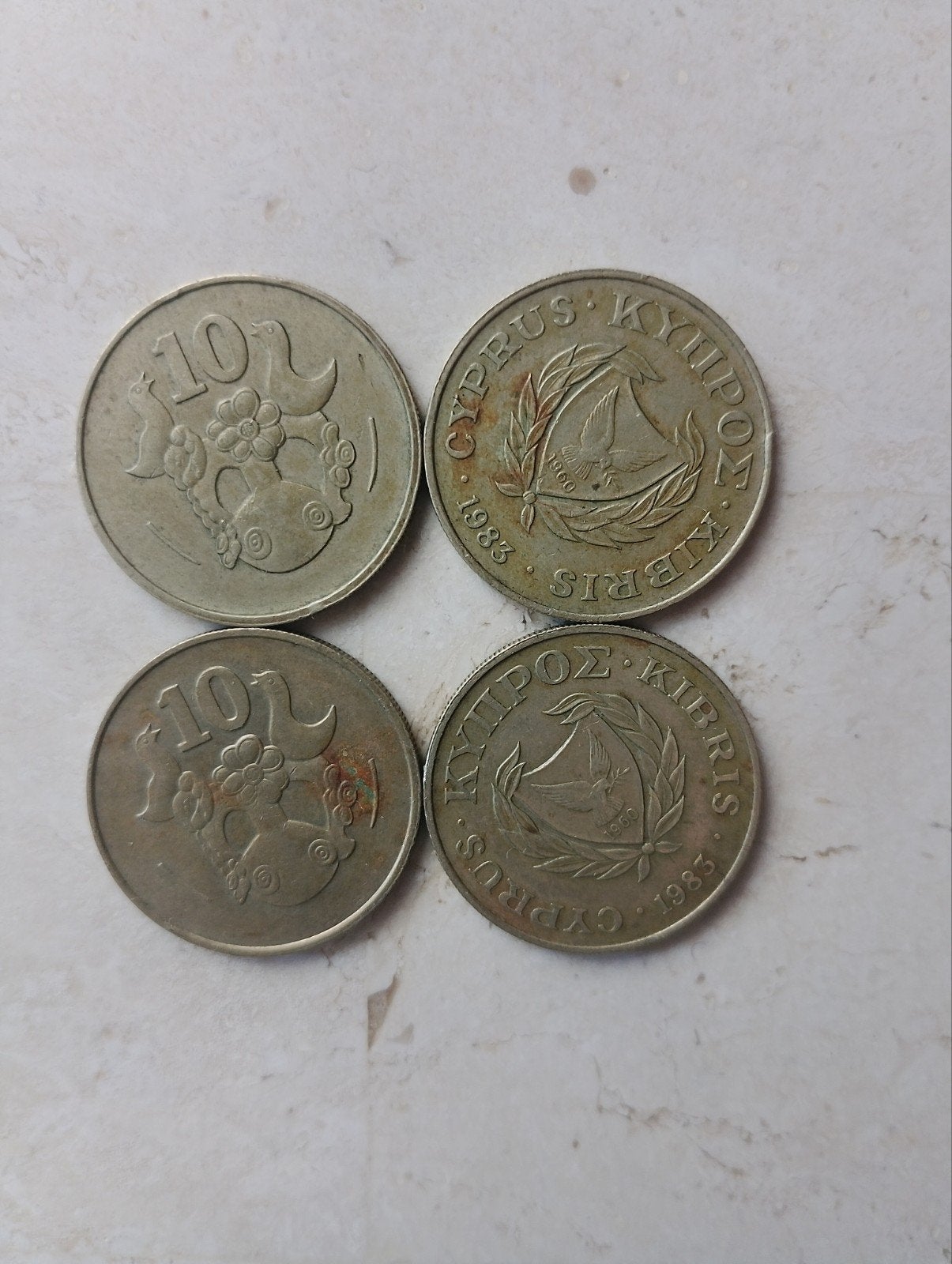 Munten Cyprus, Ophalen