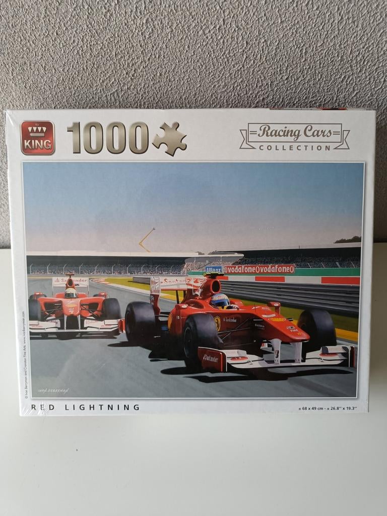 Leg puzzel race auto, Ophalen of Verzenden, 500 t/m 1500 stukjes, Nieuw