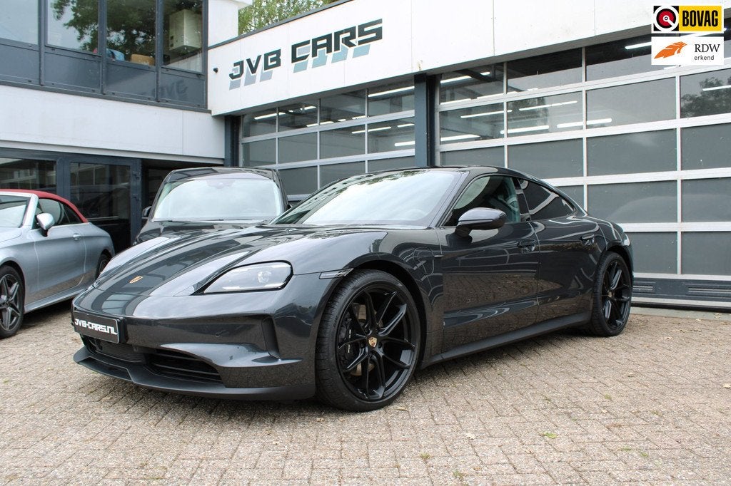 Porsche Taycan 105 KWH/Facelift, Auto's, Gebruikt, Zwart, Leder, Sedan
