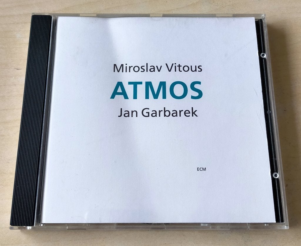 Miroslav Vitous Jan Garbarek - Atmos CD 1993 ECM, Ophalen of Verzenden, Gebruikt, Jazz