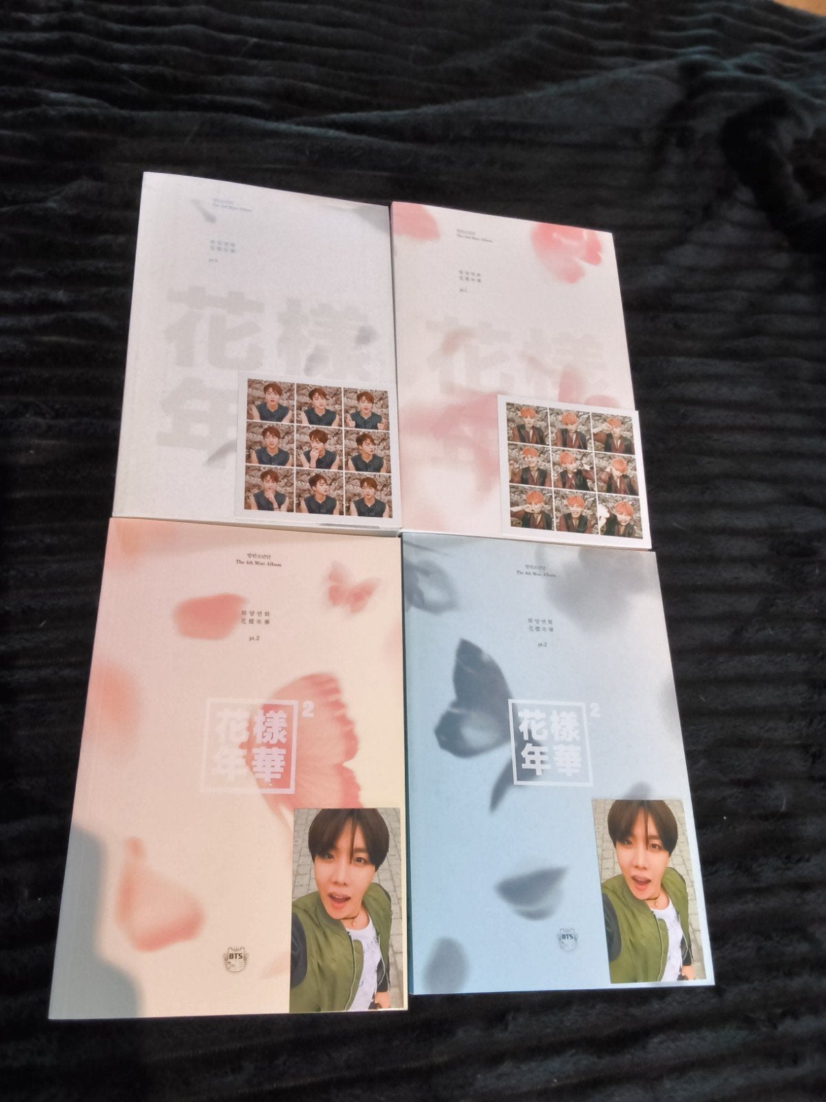 BTS The Most Beautiful Moment in Life Pt. 1 & 2 (4 albums), Inclusief boekje, K-pop, Ophalen of Verzenden, Zo goed als nieuw