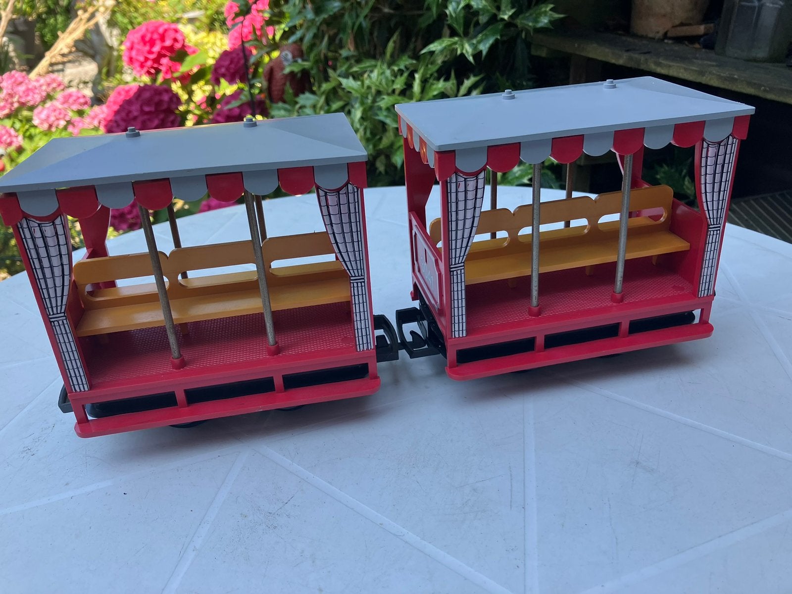 Lgb 3041 smalspoor/parkbaan/zomerrijtuigje, Gelijkstroom, Wagon, Ophalen of Verzenden, Zo goed als nieuw