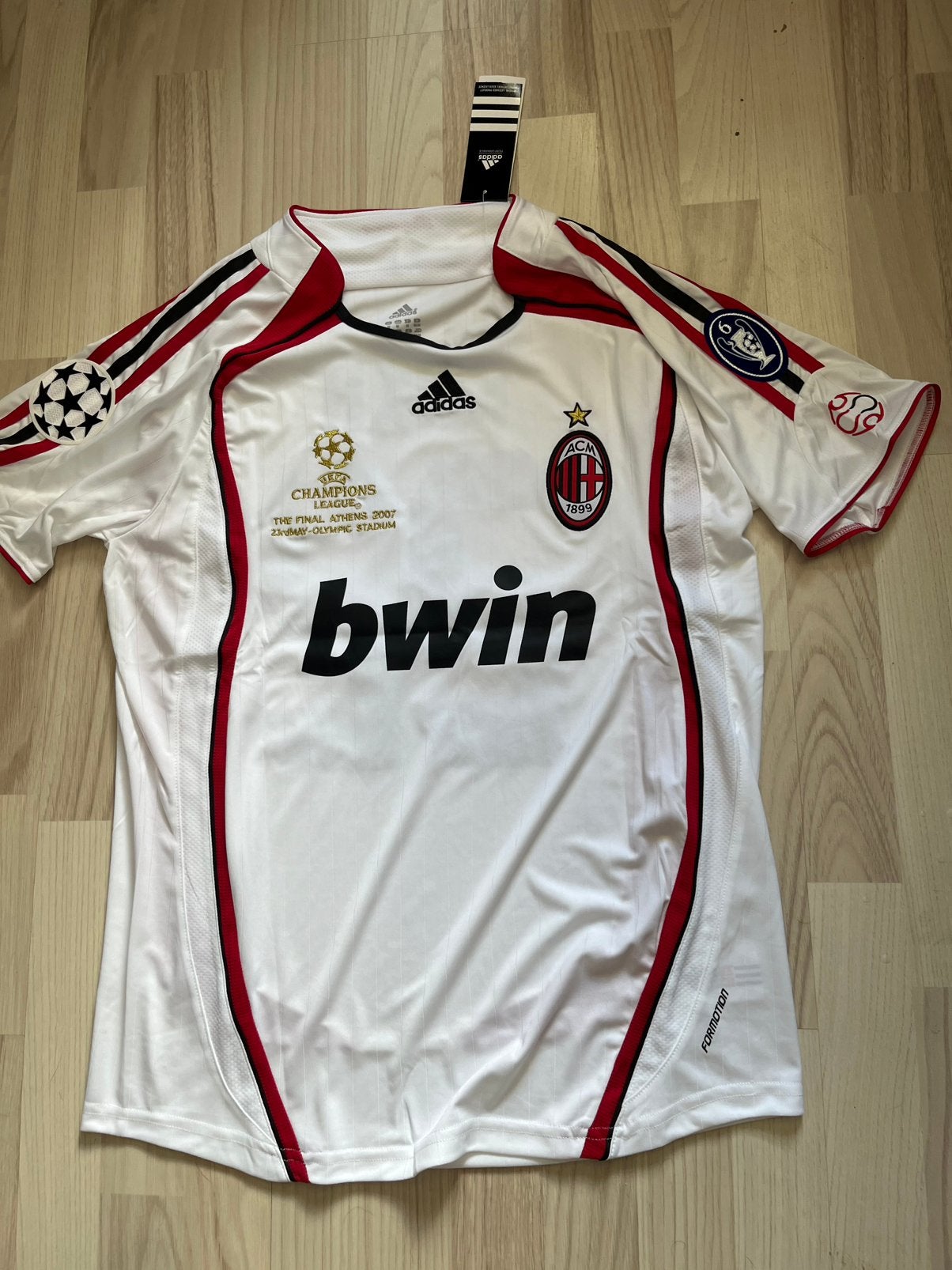 Kaka Ac Milan retro 2006/2007 CL finale, Sport en Fitness, Voetbal, Ophalen of Verzenden, Nieuw, Shirt