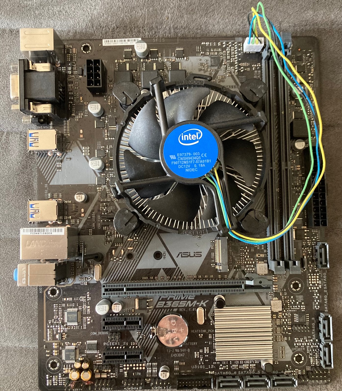 Asus Prime B365M-K, Ophalen of Verzenden, Zo goed als nieuw, Intel, DDR4