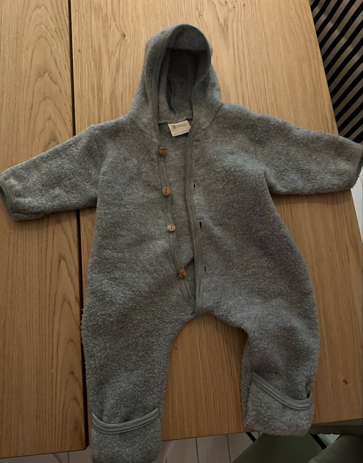 Grijs Engel Natur nieuw model - baby buitenpak, Ophalen, Zo goed als nieuw, Jongetje of Meisje