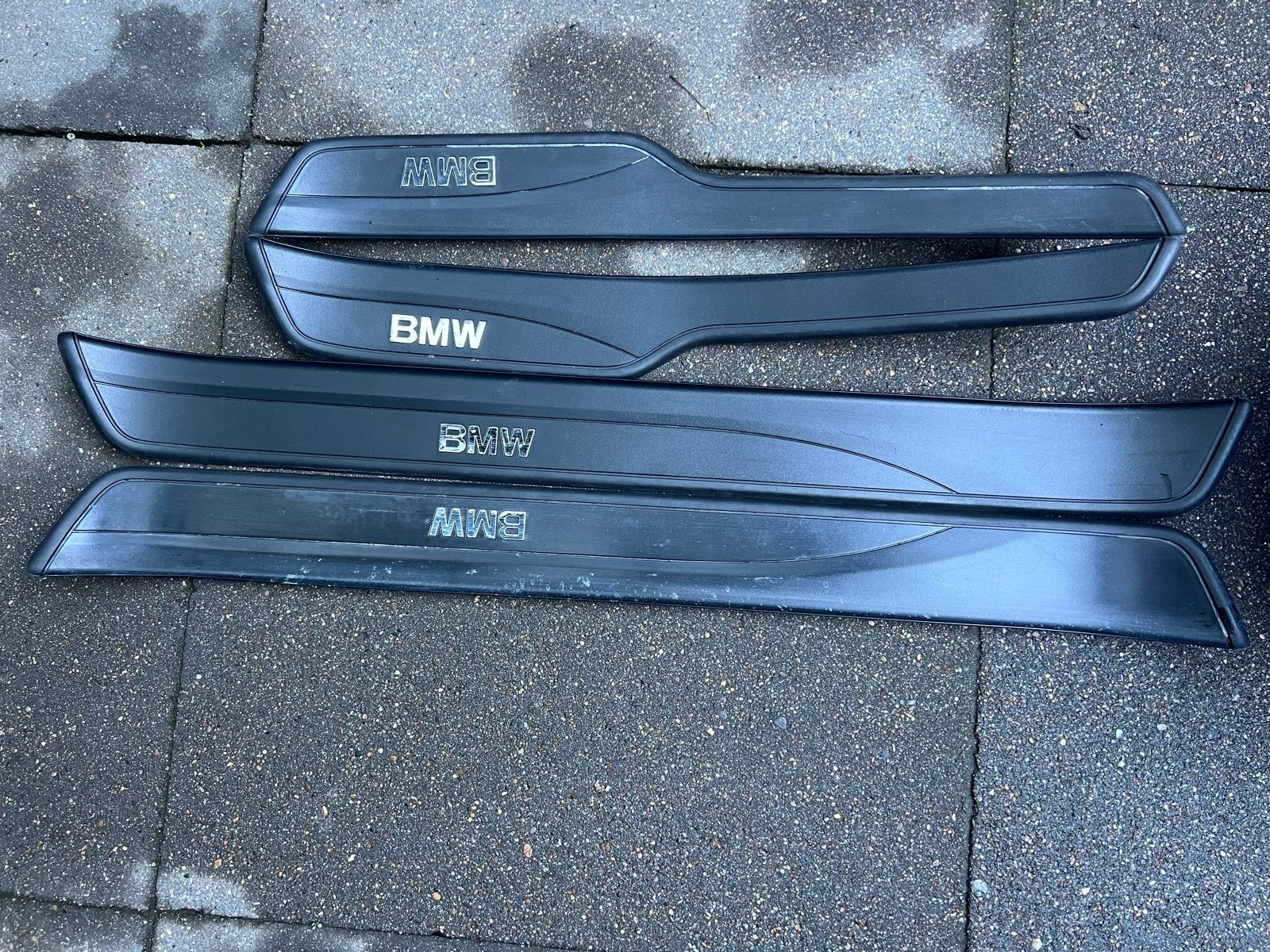 BMW instaplijsten dorpellijsten set, Ophalen of Verzenden, Gebruikt, Voor, BMW