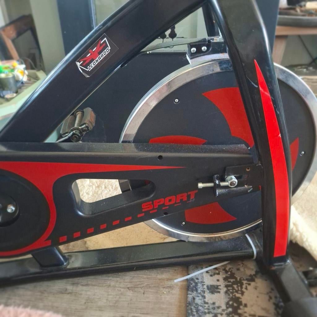 LEONARDO Sport indoor Cycle/Spinningfiets, Ophalen, Gebruikt, Spinningfiets