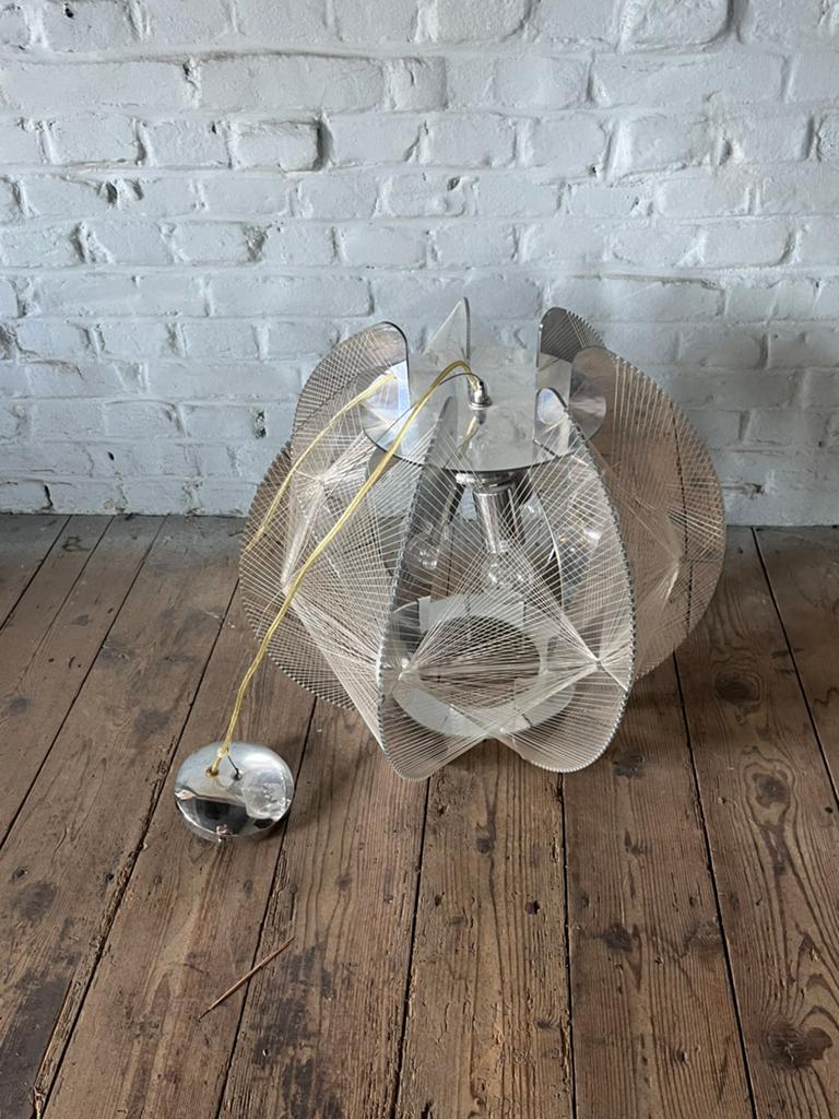Paul Secon "Swag" hanglamp design modern lamp, Ophalen, A, Minder dan 50 cm, A