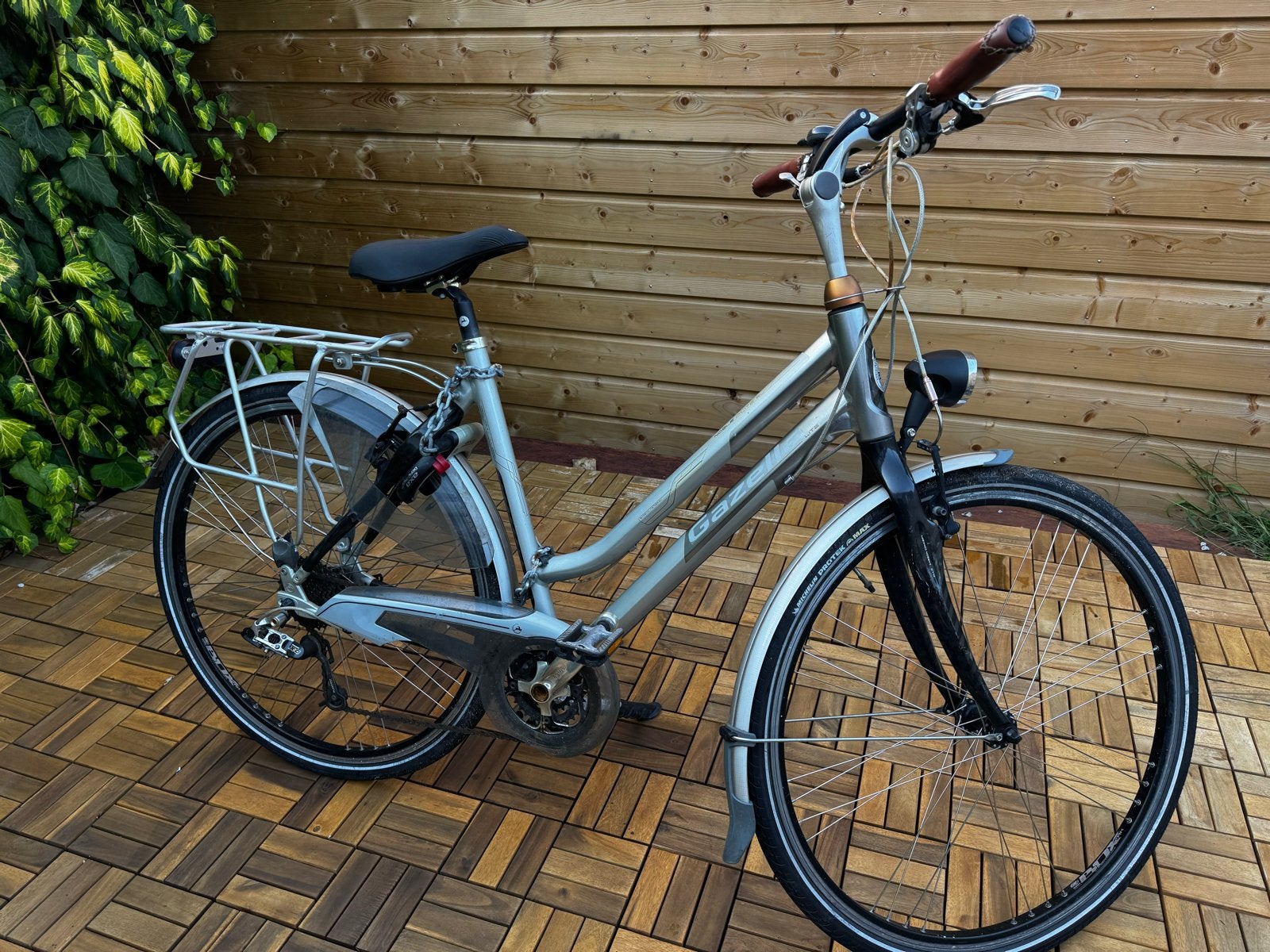 Gazelle Noble D'Lite SL Damesfiets, Fietsen en Brommers, Ophalen, Gebruikt, Gazelle, Versnellingen