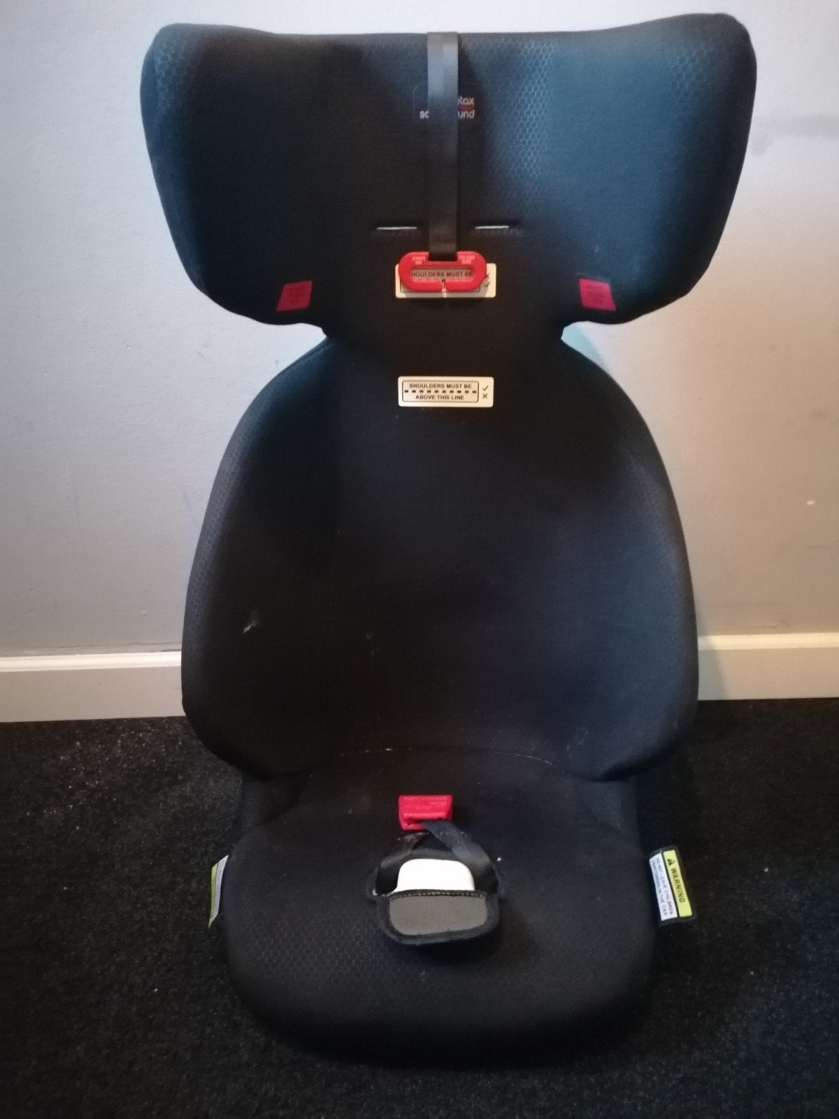 Britax Römer autostoel - Zwart, 9-36 kg, Zijbescherming, 9 t/m 36 kg, Ophalen, Overige merken
