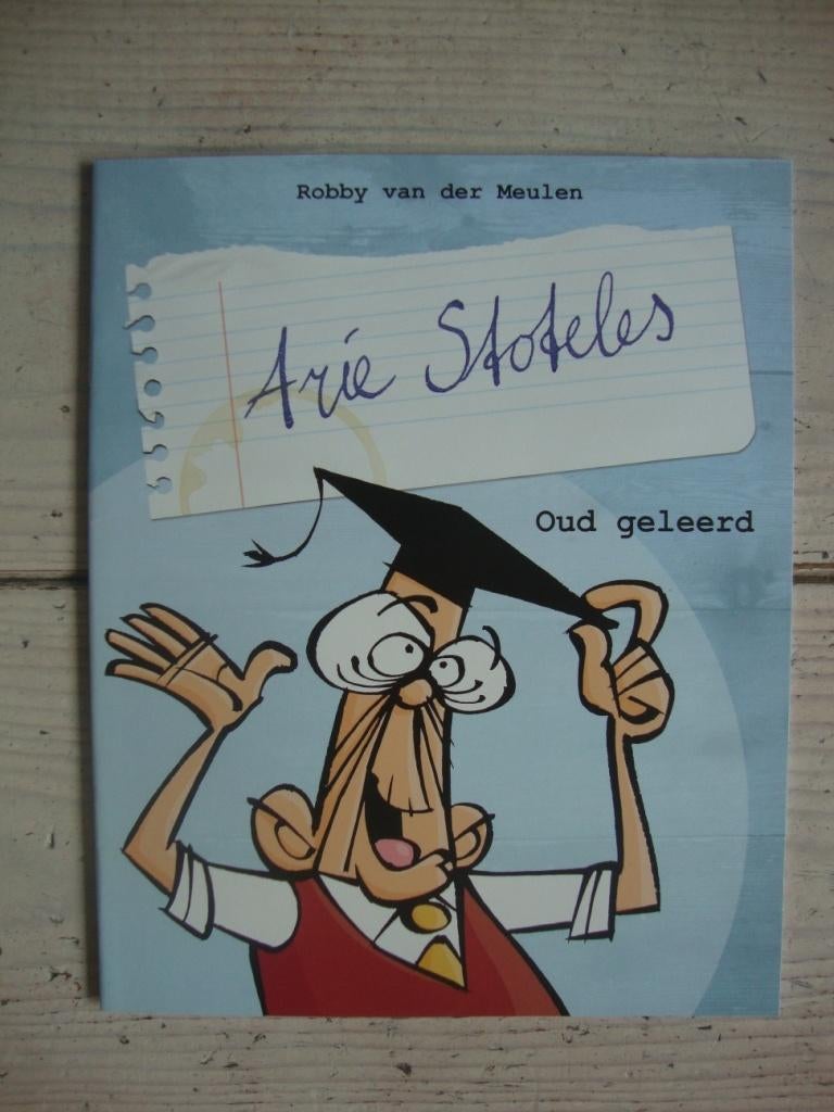 Arie Stoteles, Gelezen, Eén stripboek, Robby van der Meulen, Ophalen of Verzenden