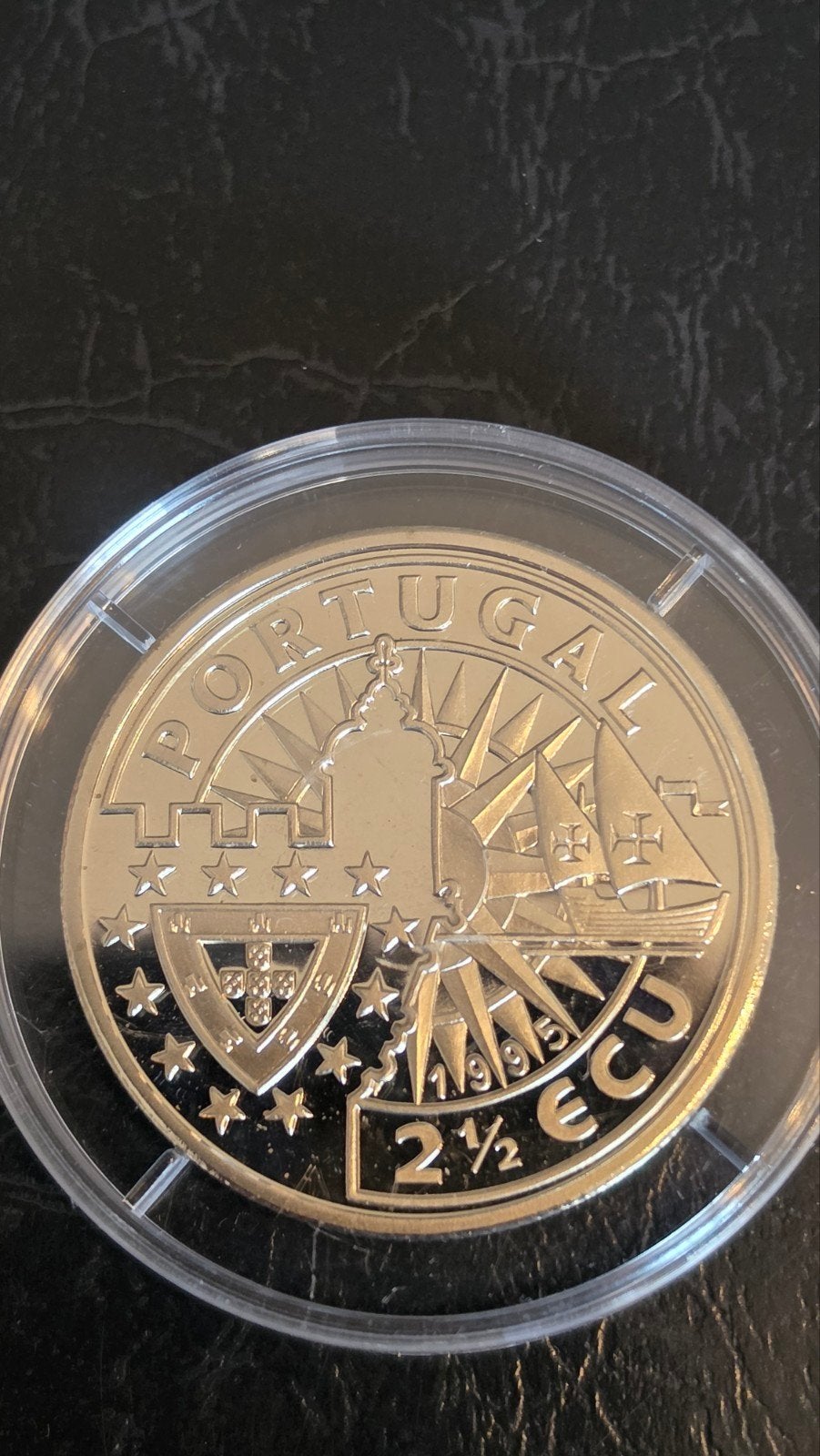 Portugal 2 1/2 ECU 1999 Vasco da Gama  Munt, Ophalen of Verzenden, Overige landen