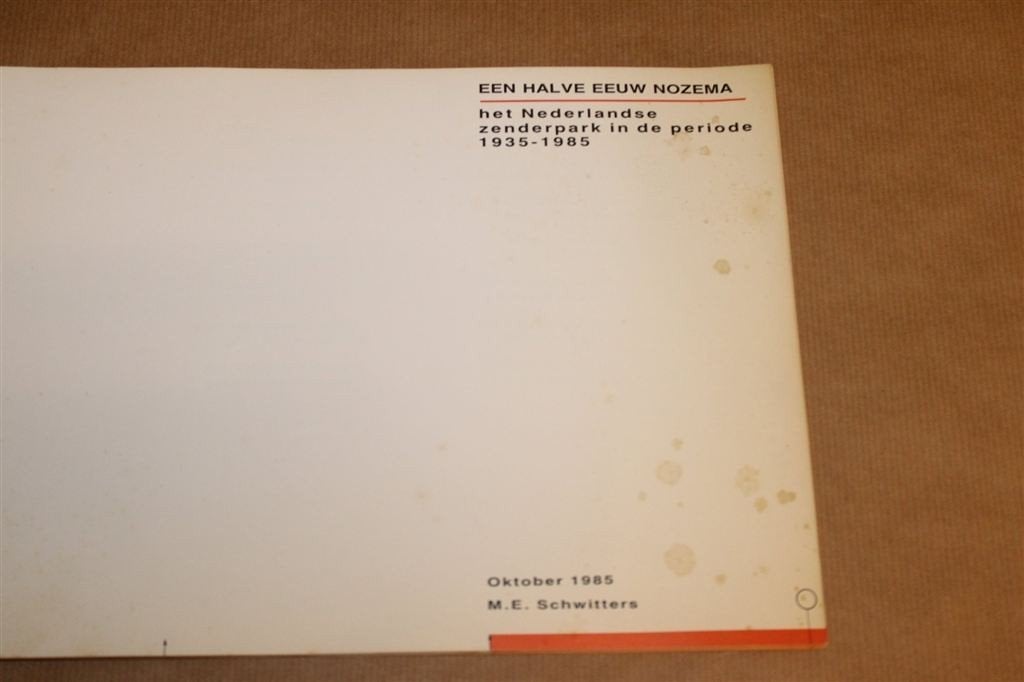 Een Halve Eeuw Nozema — Nederlandse Zenders 1935-1985, Ophalen of Verzenden, Gelezen