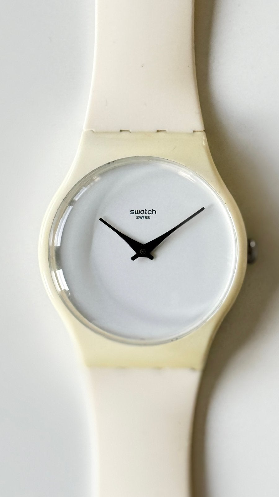 Jeremy Scott Swatch Horloge - Gebruikt, Sieraden, Tassen en Uiterlijk, Horloges | Dames, Ophalen, Kunststof, Gebruikt, Polshorloge