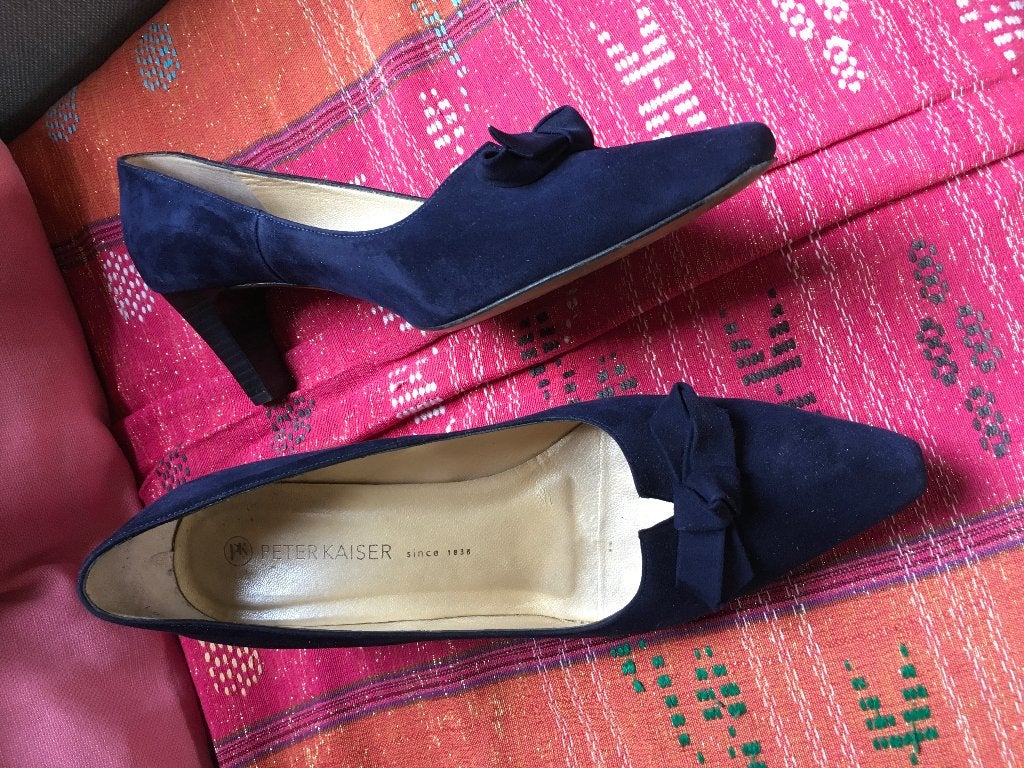 Damesschoenen Peter Kaiser mt 41,5, Pumps, Blauw, Gedragen, Ophalen