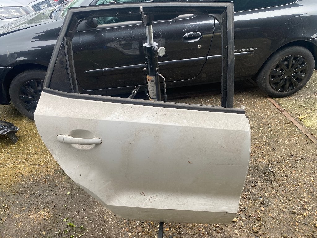 Portier 4-deurs rechts achter deur VW Polo 6R 6C, Gebruikt, Achter, Ophalen of Verzenden, Volkswagen