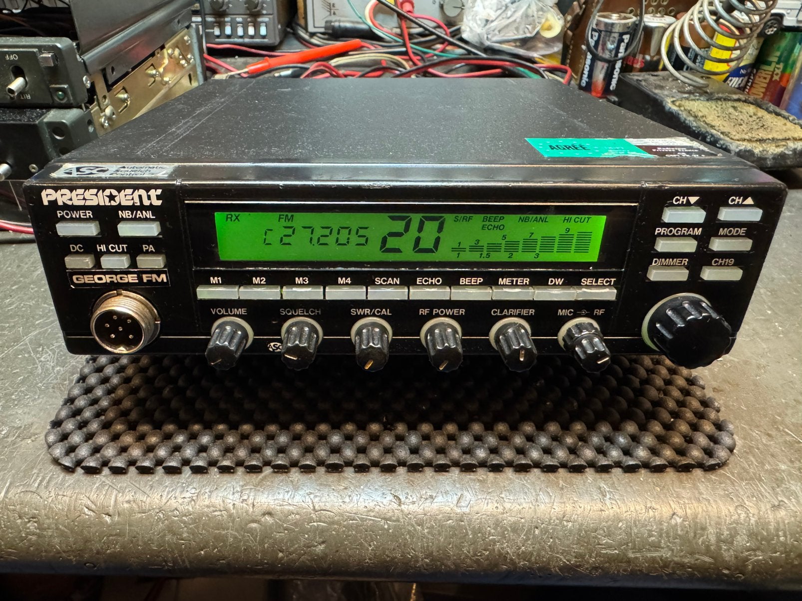 27 mc president george allmode 240 ch pr incl vzk, Ophalen of Verzenden, Gebruikt, Zender en Ontvanger