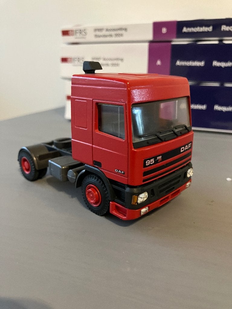 DAF 95 - Lion Toys, Ophalen of Verzenden, Zo goed als nieuw, Bus of Vrachtwagen, Lion Toys