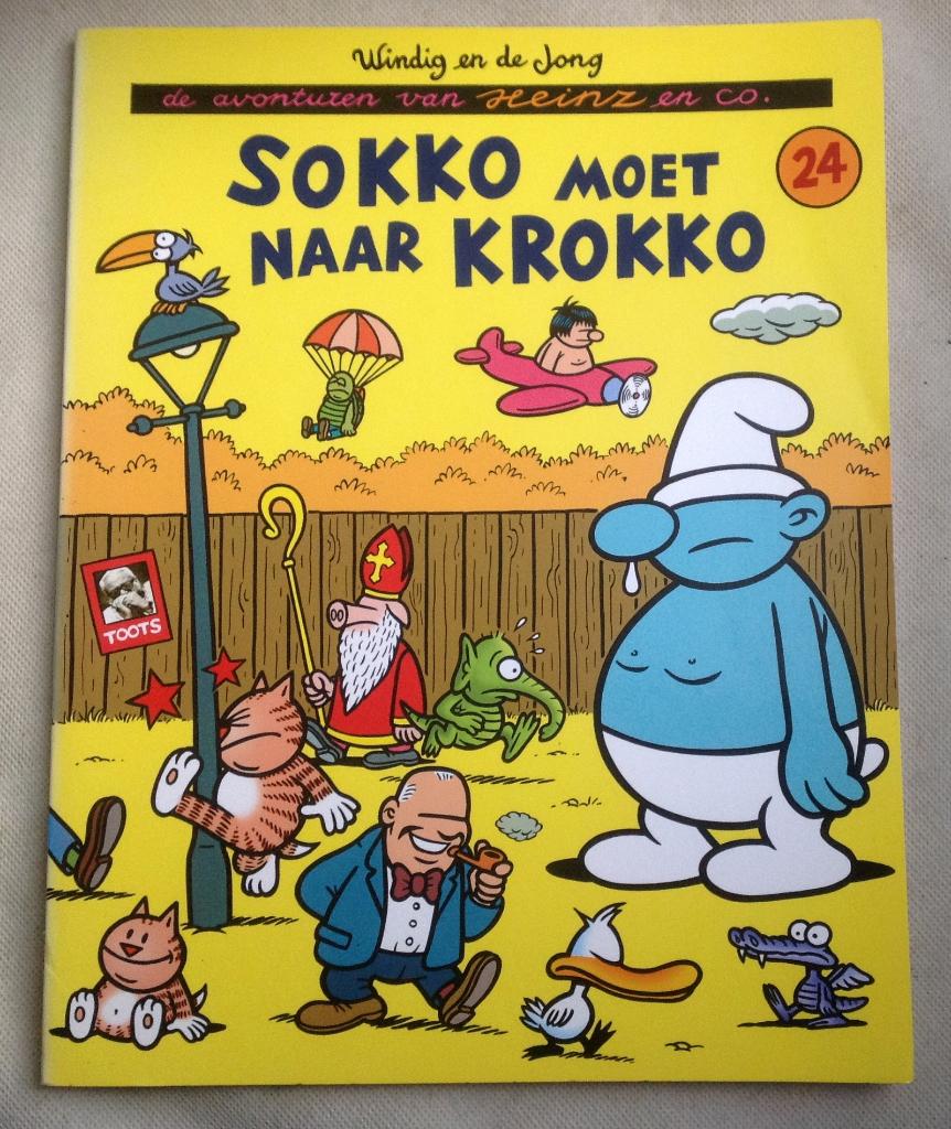 Heinz Sokko moet naar Krokko, Eén stripboek, Verzenden, Gelezen, Windig & de Jong