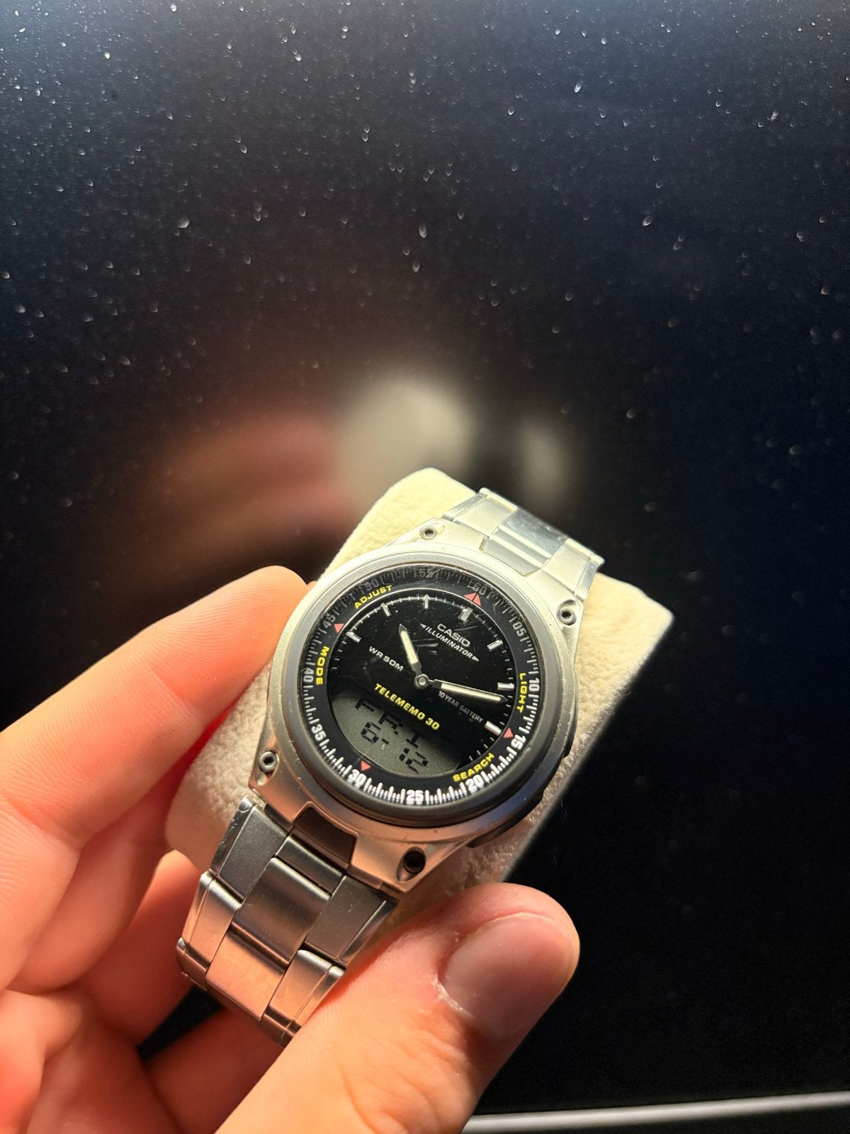 Casio Illuminator Telememo 30 Horloge - Werkend en Lichtgeve, Sieraden, Tassen en Uiterlijk, Horloges | Dames, Ophalen of Verzenden