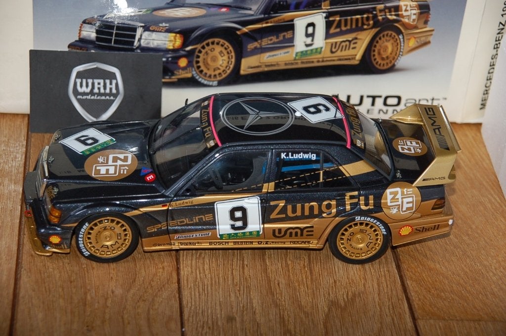 1:18 MERCEDES 190 EVO DTM MACAU #9 Autoart 89135 WRH, Hobby en Vrije tijd, Verzenden, Zo goed als nieuw, Auto, Autoart