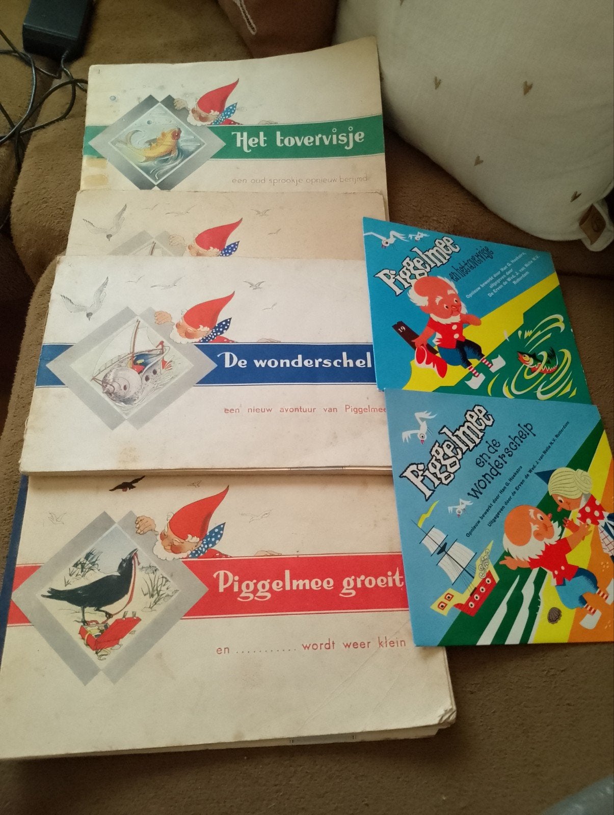 Oude Piggelmee boekjes en 45 toeren plaatjes, Ophalen of Verzenden, Gelezen, Diverse, Sprookjes