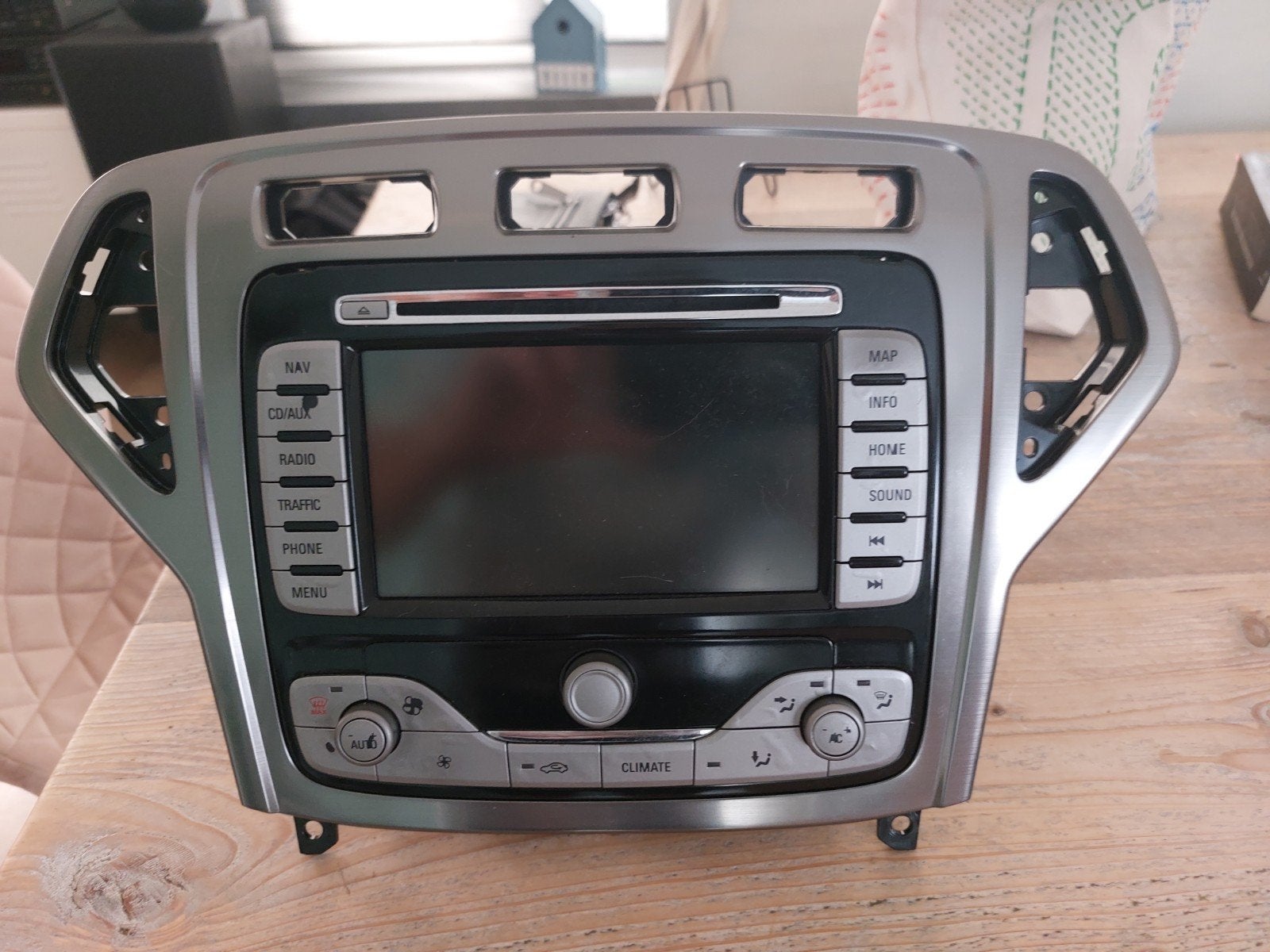 ford mondeo mk4 navigatie/cd speler audio, Ophalen, Gebruikt