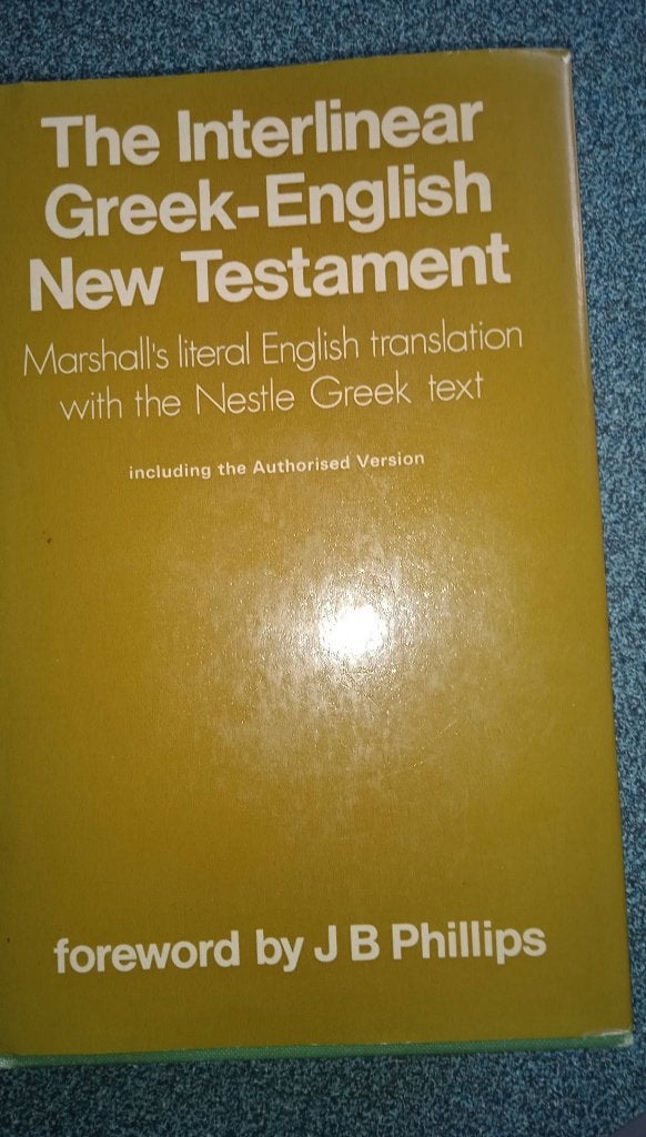 The interlinear Greek-English New Testament / A.Marshall, Boeken, Ophalen of Verzenden, Zo goed als nieuw, Christendom | Protestants