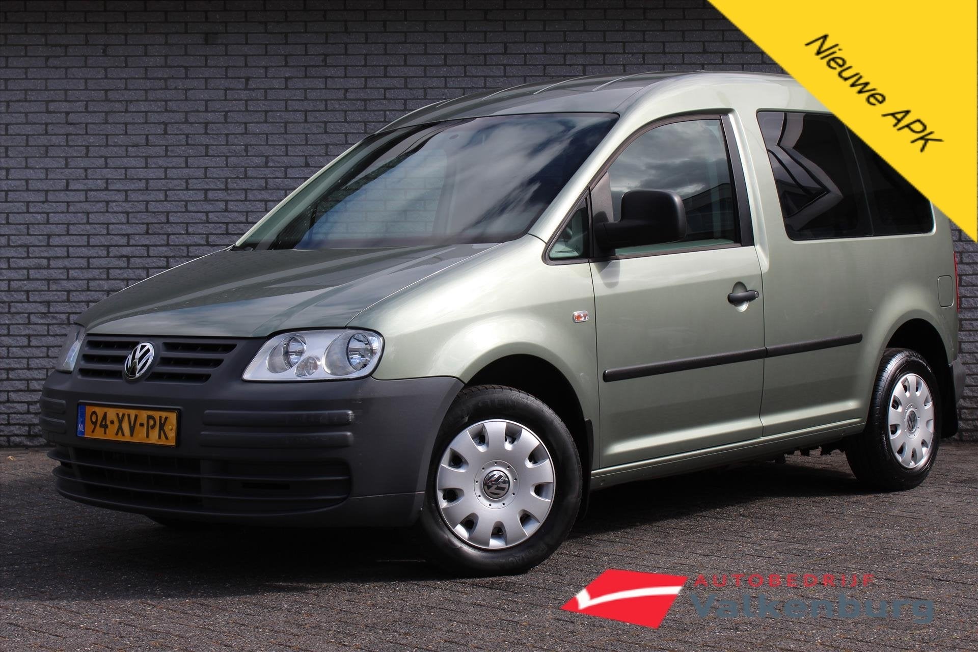 Volkswagen Caddy 1.9 TDI Optive 5p. | Rolstoelauto | Airco, Auto's, Gebruikt, Overige modellen, 4 cilinders, Origineel Nederlands