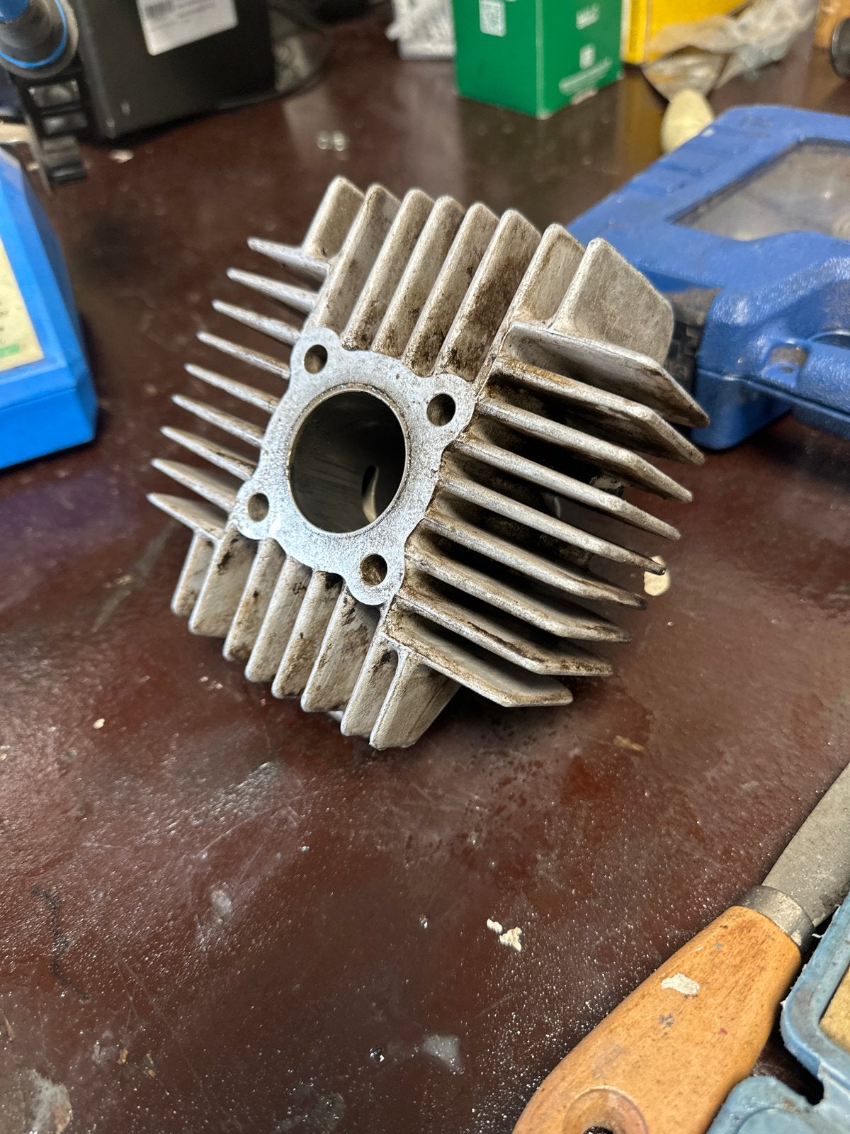 65cc Airsal Tomos cilinder, Ophalen, Gebruikt, Cilinder