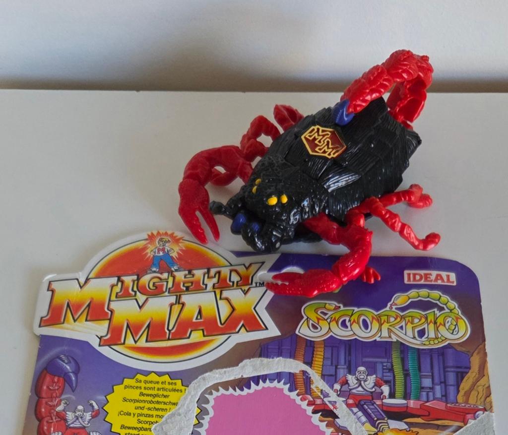 Mighty Max "Stings Scorpion" Speelset Vintage, Ophalen of Verzenden, Gebruikt