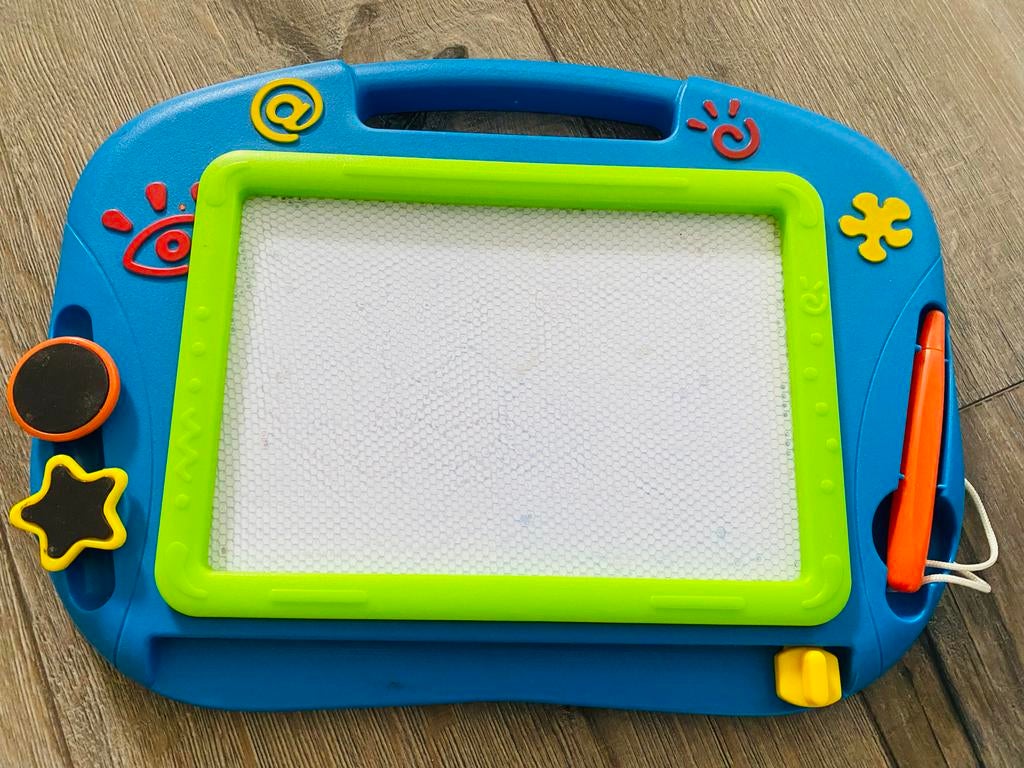 Magnetisch Tekenbord voor Kinderen - Blauw/Groen, Ophalen of Verzenden, Zo goed als nieuw