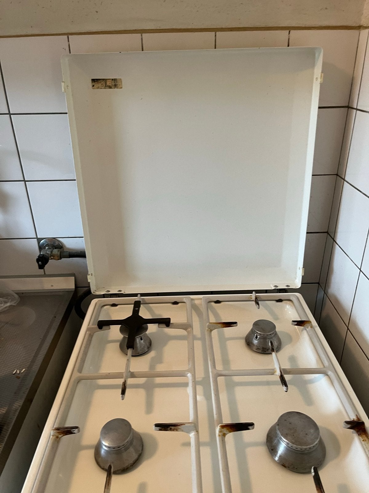 ATAG Vrijstaand Gasfornuis met 4 Kookzones, Ophalen, Gebruikt, 60 cm of meer, 4 kookzones