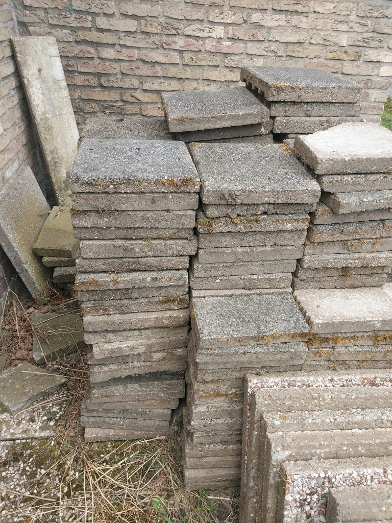 Gratis tuintegels ophalen, Tuin en Terras, Overige Tuin en Terras, Ophalen, Gebruikt