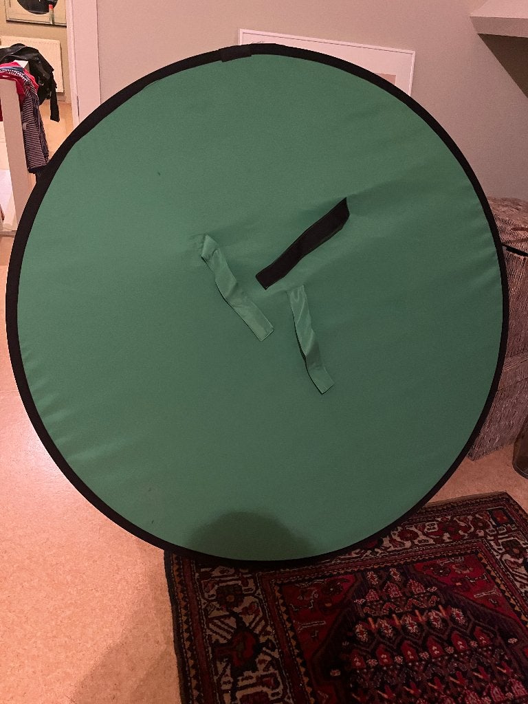 Utebit opbouwbare achtergrond, neewer Reflector en  Statief, Ophalen of Verzenden, Zo goed als nieuw, Video