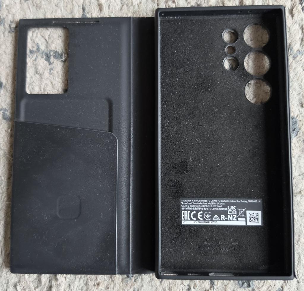 Samsung S24 Ultra wallet case, Ophalen of Verzenden, Zo goed als nieuw