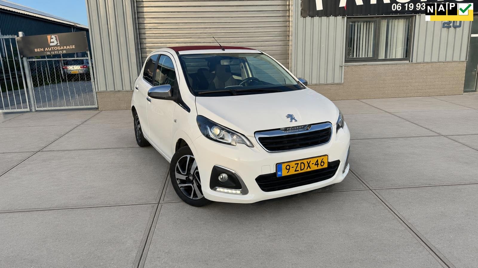 Peugeot 108 1.0 e-VTi Première Top Airco/Cam Nieuw koppelin, Auto's, Voorwielaandrijving, Euro 5, Gebruikt, 31 €/maand