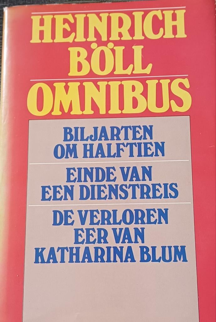 Heinrich Böll Omnibus - 1979 Hardcover, Ophalen of Verzenden